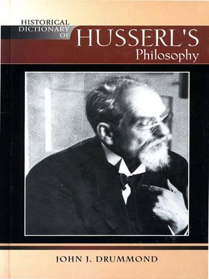 cover image of Historical Dictionary of Husserl's Philosophy